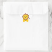 Niedlich Baby Lion Stern-Aufkleber (Tasche)