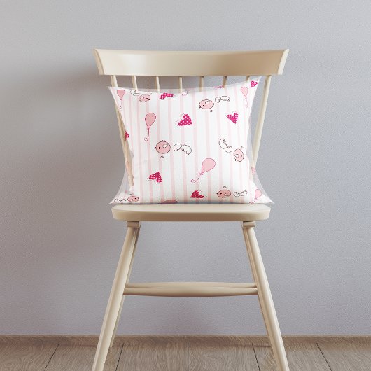 Niedlich Baby Love Birds Kissen