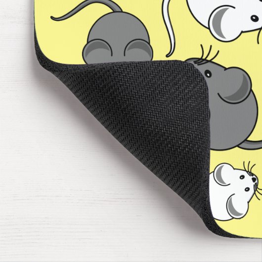 Niedlich Baby Mice Mousepad (Ecke)