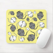 Niedlich Baby Mice Mousepad (Mit Mouse)