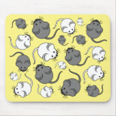 Niedlich Baby Mice Mousepad (Vorne)