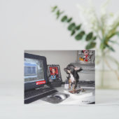 Niedlich Baby Mickey Elvis 1 Postkarte (Stehend Vorderseite)