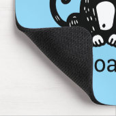 Niedlich Baby Monkey Zeichnend - Kawaii Kinderzimm Mousepad (Ecke)