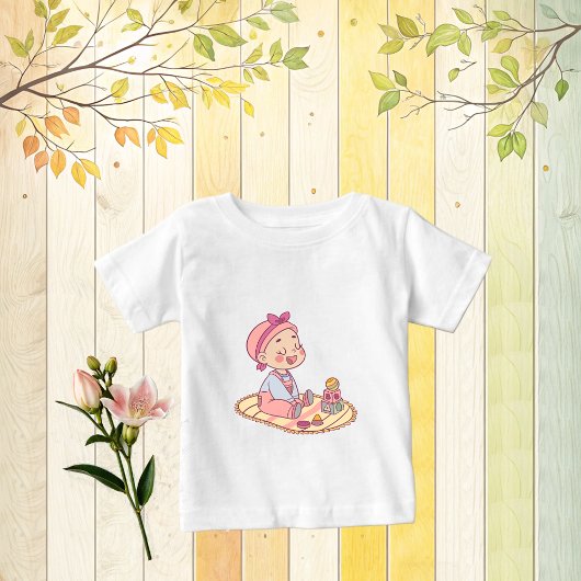 Niedlich Baby Motif Baby T-shirt