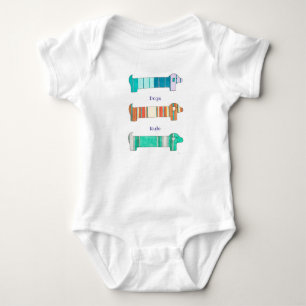 Niedlich Baby One Piece - Hunderegel Strampler