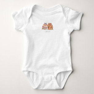Niedlich Baby One Piece - I Liebe Cats Strampler