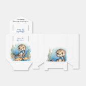 Niedlich Baby Otter Boy Babydusche Geschenkschachtel (Ungefaltet)