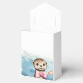 Niedlich Baby Otter Girl Babydusche Geschenkschachtel (Geöffnet)