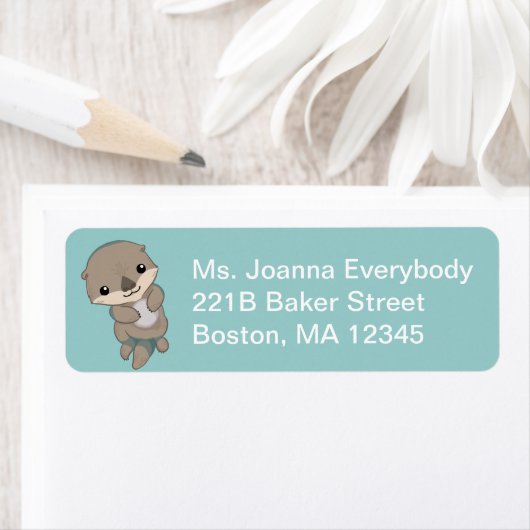 Niedlich Baby Otter Pup (Insitu)