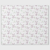 Niedlich Baby Panda Blume Balloons Babydusche Geschenkpapier (Flach)