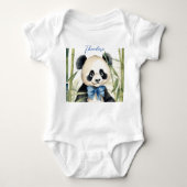 Niedlich Baby Panda Boy Baby Strampler (Vorderseite)