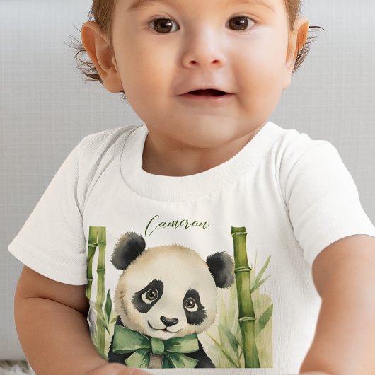Niedlich Baby Panda Gender Neutral Baby Strampler