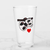 Niedlich Baby Panda Glas (Vorderseite)