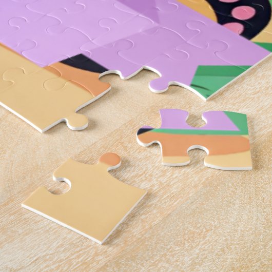 Niedlich Baby Panda Individuelle Name Puzzle (Seite)