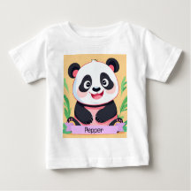 Niedlich Baby Panda Individuelle Name