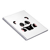 Niedlich Baby Panda Notizblock (Rechte Seite)