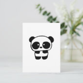 Niedlich Baby Panda Postkarte (Stehend Vorderseite)