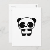 Niedlich Baby Panda Postkarte (Vorne/Hinten)