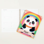 Niedlich Baby Panda Rainbow Planer (Anzeige)