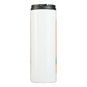 Niedlich Baby Panda Rainbow Thermosbecher (Rückseite)