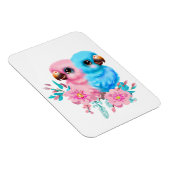 Niedlich Baby Parrot Twins Magnet (Rechte Seite)