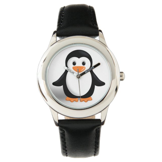 Niedlich Baby Penguin Armbanduhr (Vorderseite)