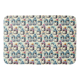 Niedlich Baby Penguin Badematte