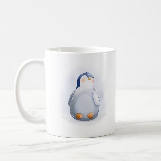 Niedlich Baby Penguin Kaffee Tasse (Links)