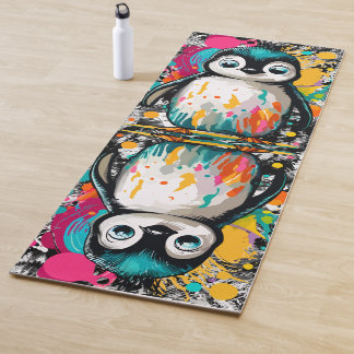 Niedlich Baby Penguin Yoga Mat - Pinguin Yoga Mat Yogamatte