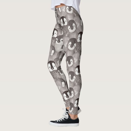 Niedlich Baby Pinguin Pattern Leggings (Links)