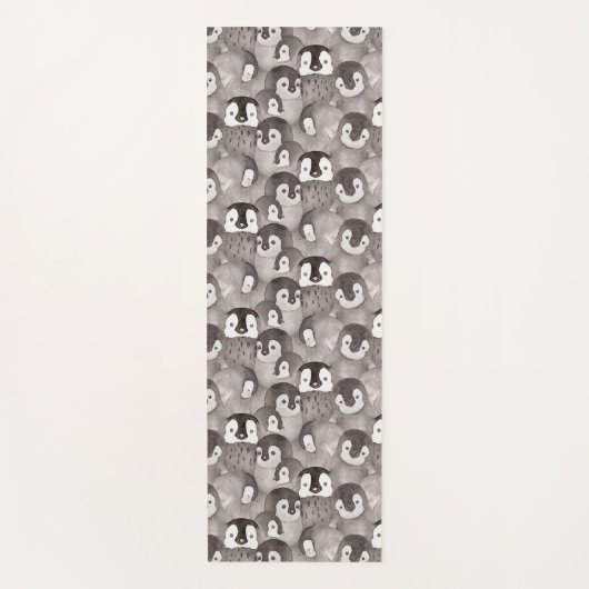 Niedlich Baby Pinguin Pattern Yogamatte (Vorderseite)