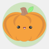 Niedlich Baby Pumpkin Aufkleber (Vorderseite)