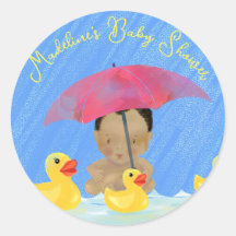 Niedlich Baby Rain Rubber Ducky's Umbrella Baby Sh