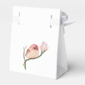 Niedlich Baby Redpoll Bird Baby Dusche Geschenkschachtel (Rückseite)