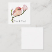 Niedlich Baby Redpoll Bird Vielen Dank Note Karte (Vorne/Hinten)