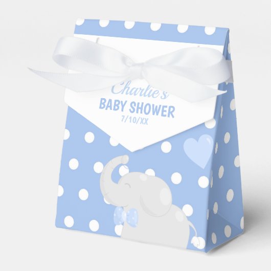 Niedlich Baby Shower Boy Geschenkschachtel (Vorderseite)