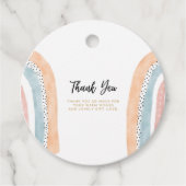 Niedlich Baby Showfavorit Geschenkanhänger (Vorderseite)