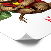 Niedlich Baby Sloth Individuelle Name Poster (Ecke)