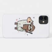 Niedlich Baby Sloth und Llama Case-Mate iPhone Hülle (Rückseite (Horizontal))
