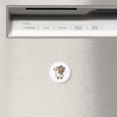 Niedlich Baby Sloth und Llama Magnet (In Situ (Geschirrspüler))