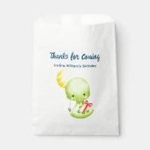 Niedlich Baby Snake, danke Party Geschenktütchen (Vorderseite)