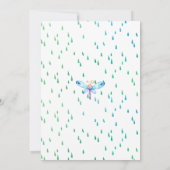 Niedlich Baby Sprinkle Dusche Einladung (Rückseite)