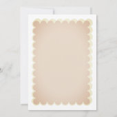 Niedlich Baby Swan Rose Babydusche Einladung (Rückseite)