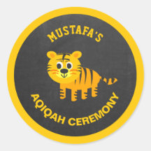 Niedlich Baby Tiger Aqiqah