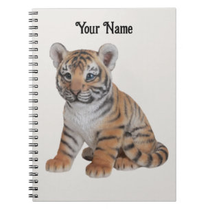 Niedlich Baby Tiger Cub Notizblock