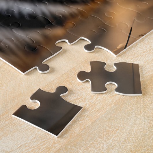 Niedlich Baby Tiger Cub Puzzle (Seite)