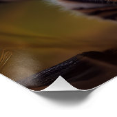 Niedlich Baby Tiger Poster (Ecke)