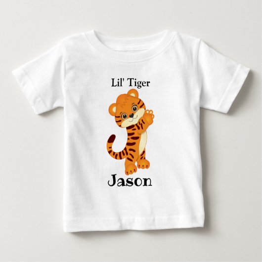 Niedlich Baby Tiger T - Shirt  (Vorderseite)