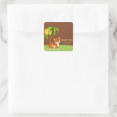 Niedlich Baby Tiger Vielen Dank Sticker (Tasche)