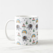 Niedlich Baby Toy Pattern Kaffeetasse (Links)